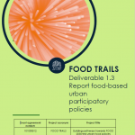 Report food-based urban participatory policies