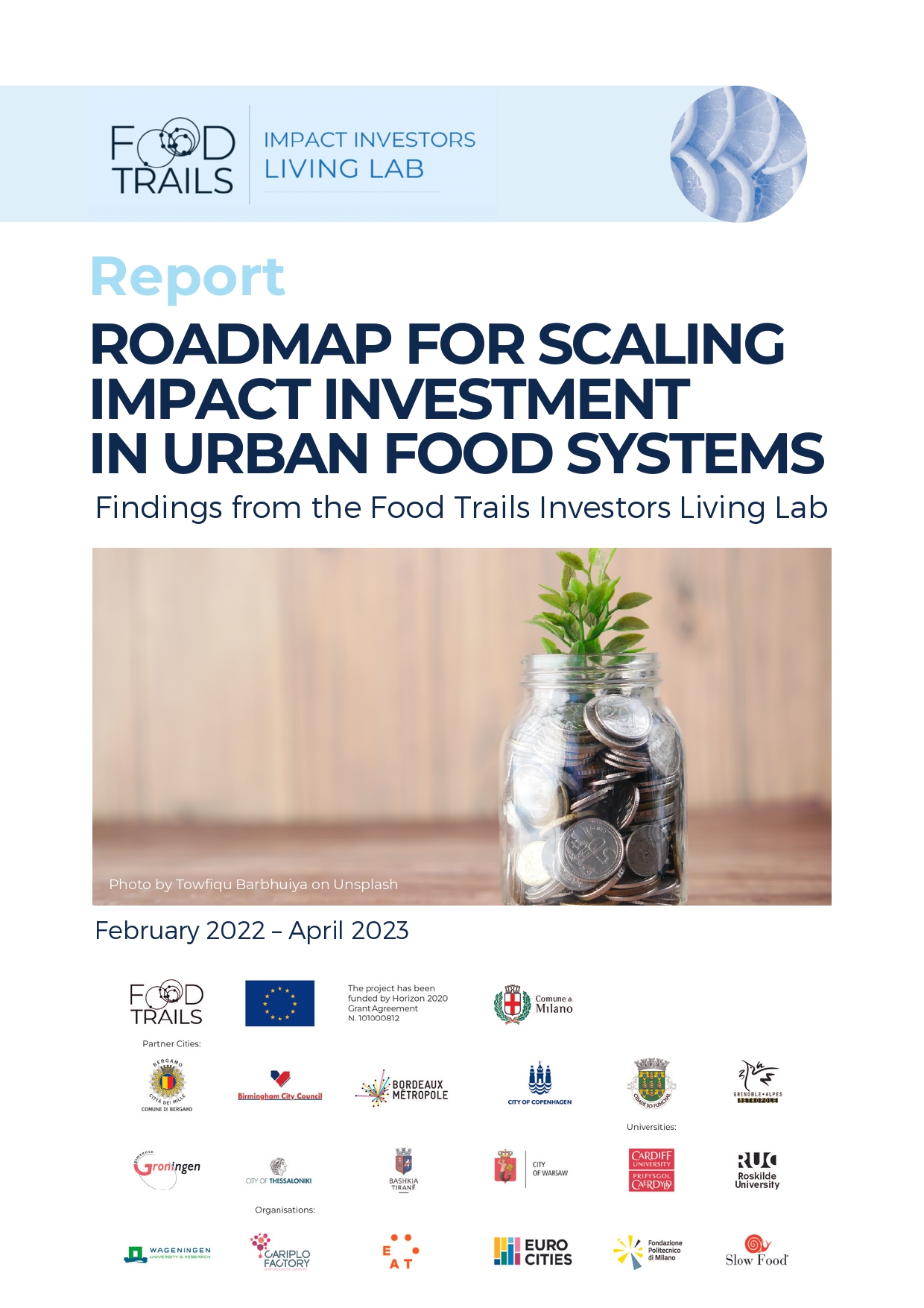 Impact Investors Living Lab – Overview and Roadmap for Scaling Impact Investment in Urban Food Systems