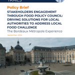 Policy Brief “Stakeholders engagement through Food Policy Council”